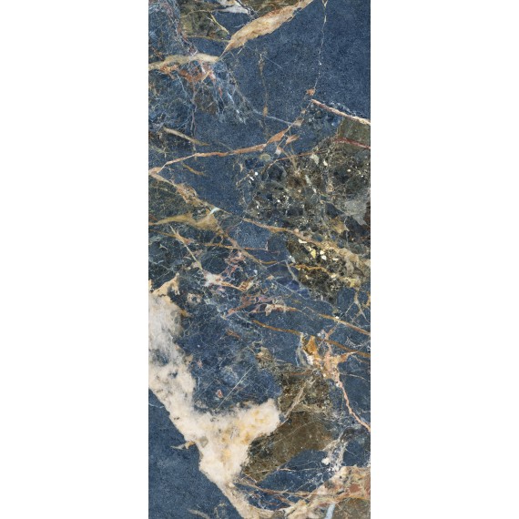 Керамогранит A039588 Керамогранит Icaro Blue Marble Pol Rect 120x280