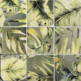 A040967 Плитка Areca Olive Green Mix 12.4x12.4