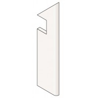 A0U5 Dolmen Pro Cenere Battiscopa Sag.Dx 7.2x30