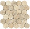 A0UA Aix Blanc Honeycomb Tumbled 30x31