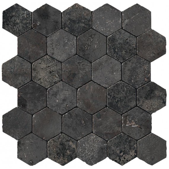 Мозаика A0UD Aix Fumee Honeycomb Tumbled 30x31