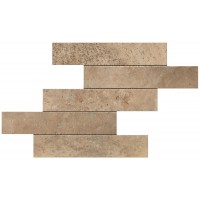 A0UF Aix Beige Brick Tumbled 37x37