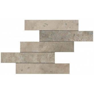 A0UG Aix Cendre Brick Tumbled 37x37