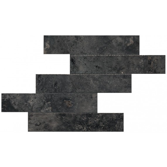 Мозаика A0UH Aix Fumee Brick Tumbled 37x37