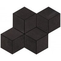 A0UQ Blaze Iron Mosaico Esagono Matt 30x35