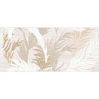 A15917 вставка Atria листья бежевый 20x44