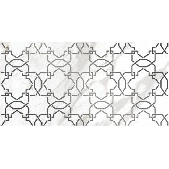 A16015 вставка Royal stone узор белый 29,8x59,8