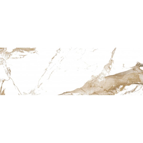Керамическая плитка A16494 Плитка Wild Chic белый 25x75