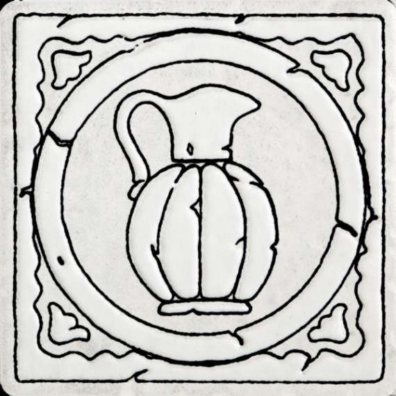 Ступени A1753/1223T Плитка Ницца декор 9.9х9.9