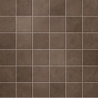 A1C1 Dwell Brown Leather Mosaico 30x30