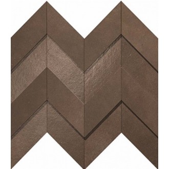A1DO Dwell Brown Leather Chevron 3D 30.8x35.1