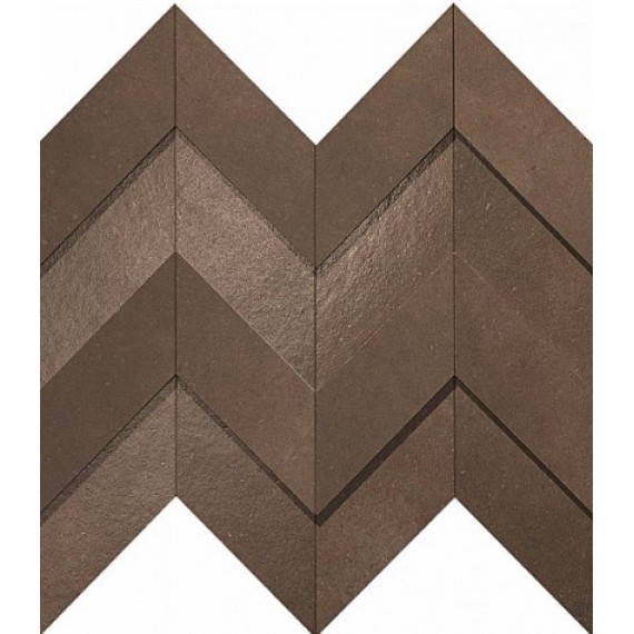 Керамогранит A1DO Dwell Brown Leather Chevron 3D 30.8x35.1