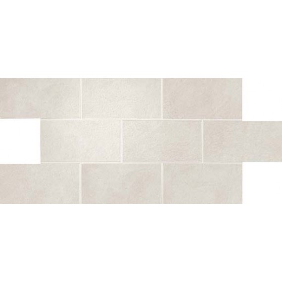 Керамогранит A1DQ Dwell Off White Brick Lappato 21.7x43.6