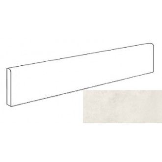 A1E8 Dwell Off White Battiscopa Matt 7.2х60