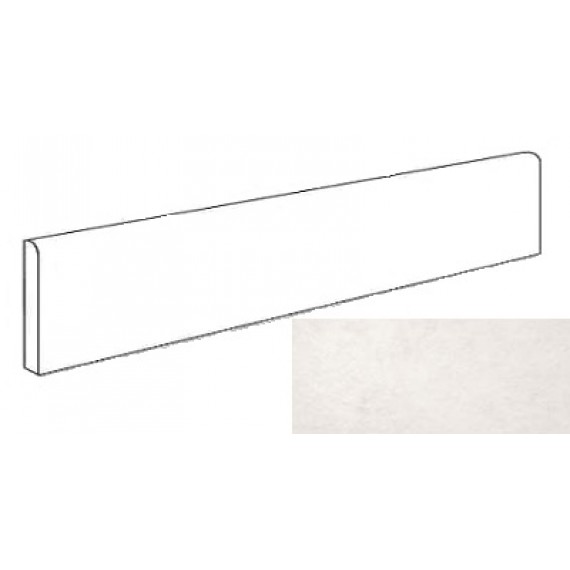 Керамогранит A1FG Dwell Off White Battiscopa Lappato 7.2х60
