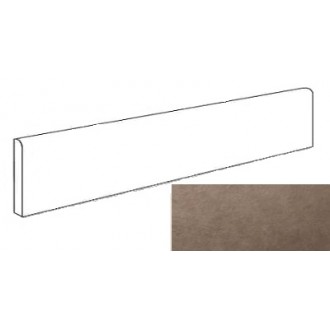 A1FK Dwell Brown Leather Battiscopa Lappato 7.2х60