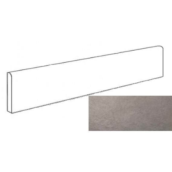 Керамогранит A1FL Dwell Smoke Battiscopa Lappato 7.2х60