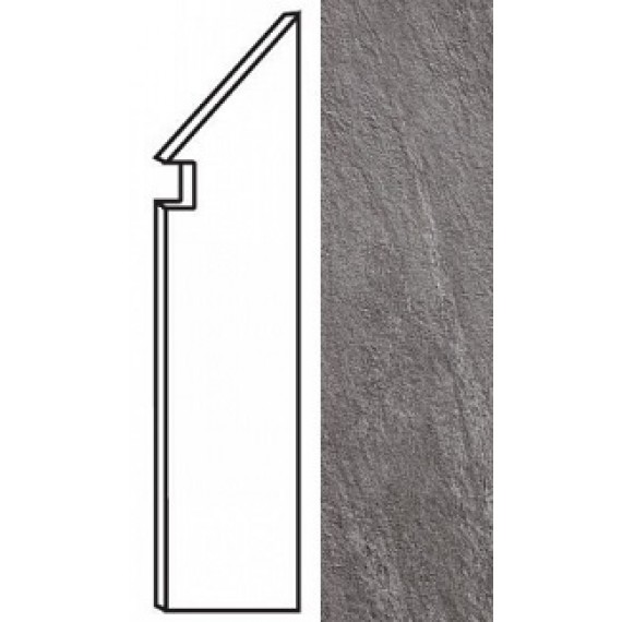 Керамогранит A1JM Brave Grey Battiscopa Sag. DX 7,2х30