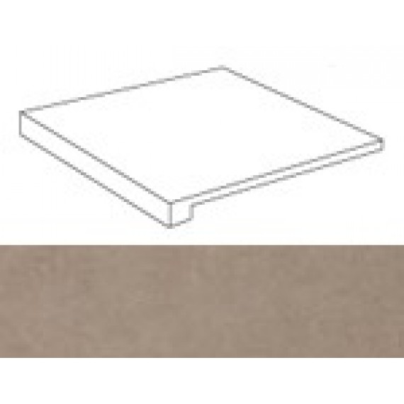 Ступени A1K5 Dwell Greige Scalino Angolare SX 33х33