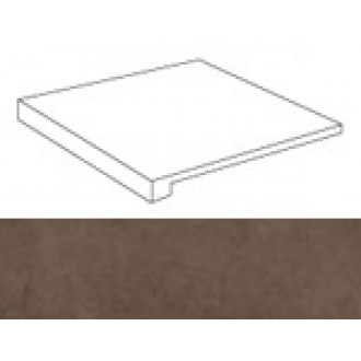 A1K6 Dwell Brown Leather Scalino Angolare SX 33х33