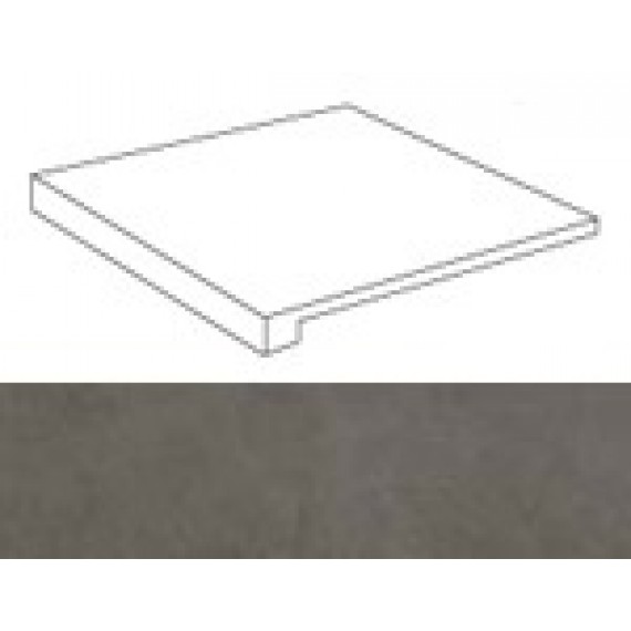 Ступени A1K7 Dwell Smoke Scalino Angolare SX 33х33