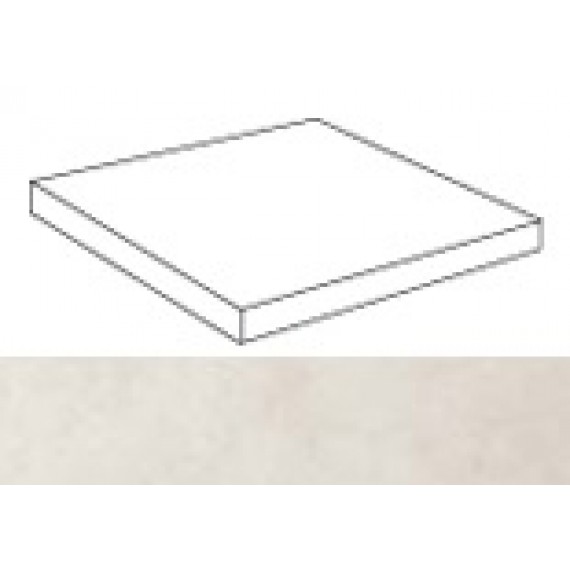 Ступени A1K8 Dwell Off White Scalino Angolare DX 33х33
