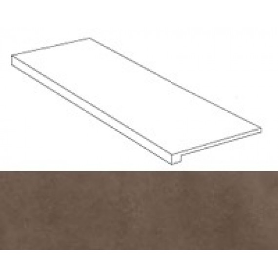 Ступени A1KU Dwell Brown Leather Scalino 75 33х75