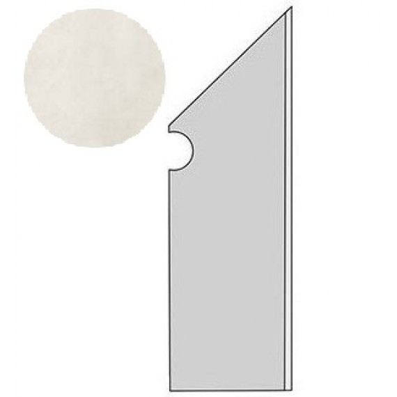 Керамогранит A1LK Dwell Off White Battiscopa Sagomato DX 7.2x30