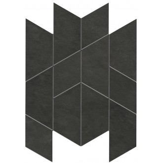 A412 Prism Graphite Mosaico Maze Silk 31x35,7