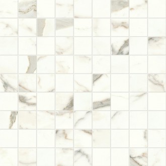 A414 Marvel Calacatta Prestigio Mosaico Matt 30x30