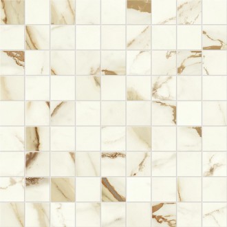 A416 Marvel Calacatta Imperiale Mosaico Matt 30x30