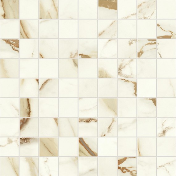 Мозаика A416 Marvel Calacatta Imperiale Mosaico Matt 30x30