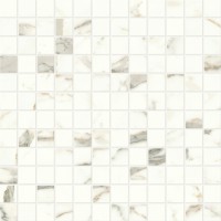 A424 Marvel Calacatta Prestigio Mosaico Lapp 30x30