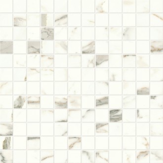 A424 Marvel Calacatta Prestigio Mosaico Lapp 30x30