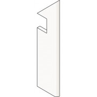 A585 Norde Platino Battiscopa Sag.Dx 7,2x30