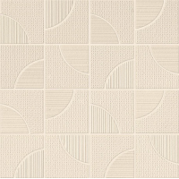 A6SL Aplomb Cream Mosaico Arch 32x32