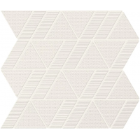 A6SP Aplomb White Mosaico Triangle 31,5x30,5
