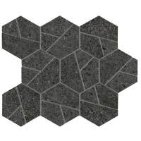 A7C2 Boost Stone Tarmac Mosaico Hex 25x28,5