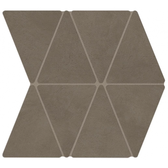 Мозаика A7CQ Boost Natural Umber Mosaico Rhombus 36,7x33,8