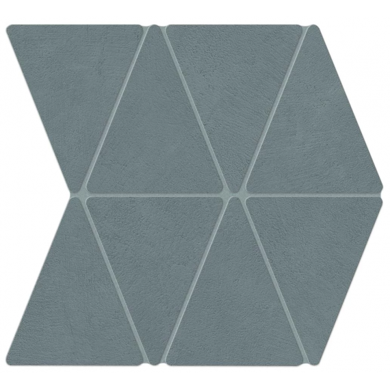 Мозаика A7CS Boost Natural Cobalt Mosaico Rhombus 36,7x33,8