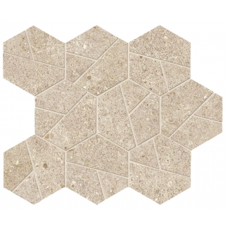A7CV Boost Stone Cream Mosaico Hex 25x28,5