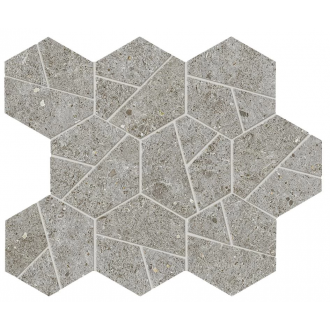 A7CZ Boost Stone Grey Mosaico Hex 25x28,5