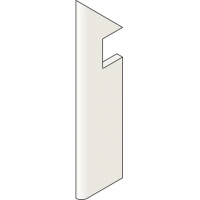 A7D2 Boost Natural Kaolin Battiscopa Sag.Sx 7,2x30