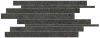 A7DC Boost Stone Tarmac Mosaico Brick 30x60