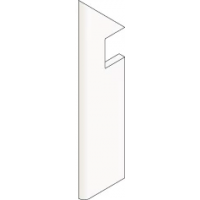 A85K Entice Copper Oak Natural Battiscopa Sag.Sx 7,2x30