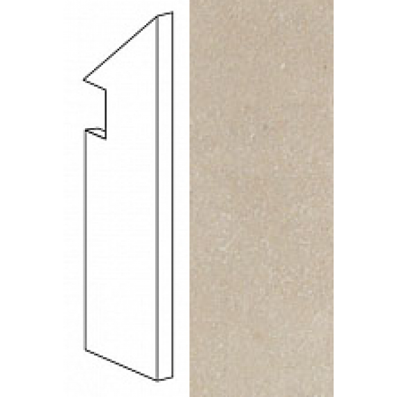 Керамогранит ABMQ SEASTONE Sand Battiscopa Sag.DX 7.2x30