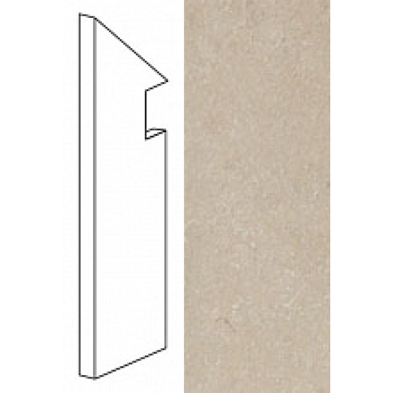 Керамогранит ABMV SEASTONE Sand Battiscopa Sag.SX 7.2x30