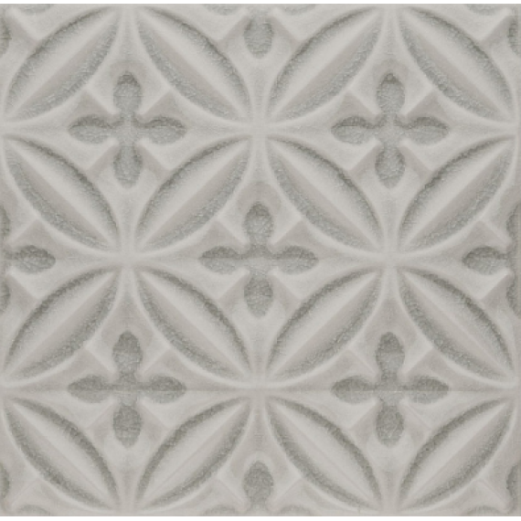 Керамическая плитка ADOC4004 RELIEVE CASPIAN SURF GRAY 15x15