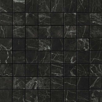 ADQN Marvel Noir St.Laurent Mosaico Matt 30x30