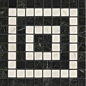 ADRI Marvel Noir/Cremo Angolo Mosaico 18.5x18.5